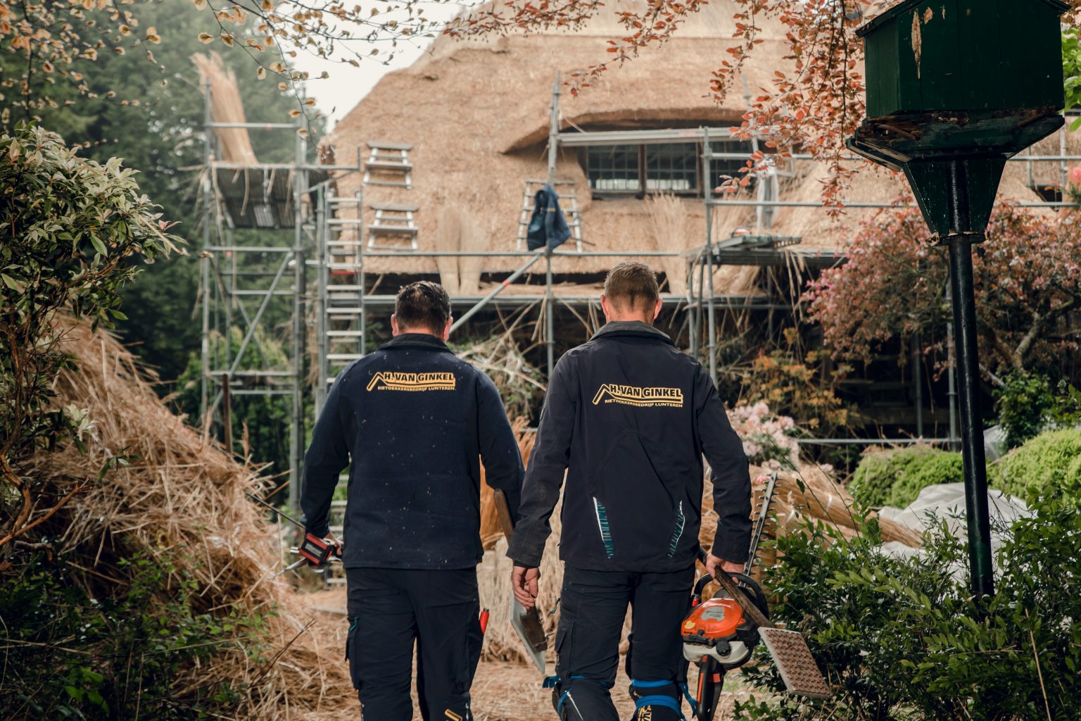 Aan het werk bij Van Ginkel Rietdekkers